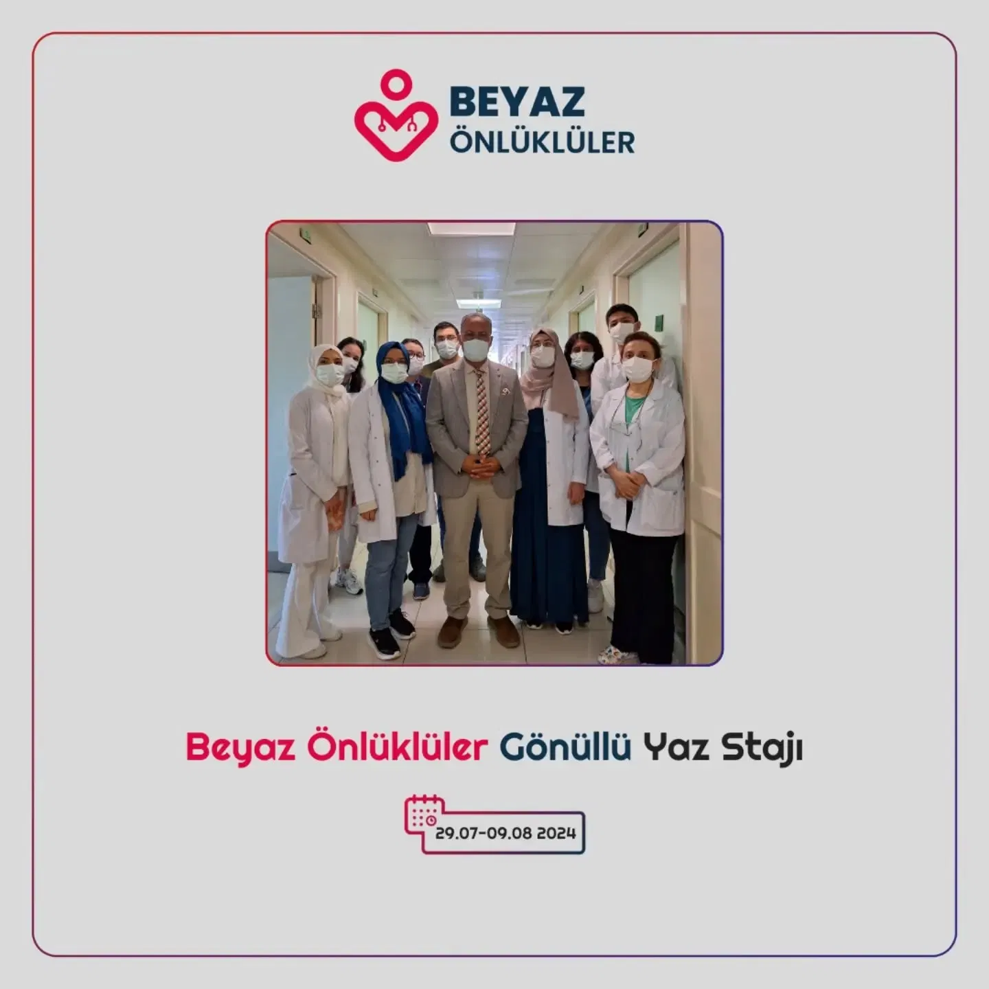 Beyaz Önlüklüler Gönüllü Yaz Stajı Programı arşivinden 1. fotoğraf.