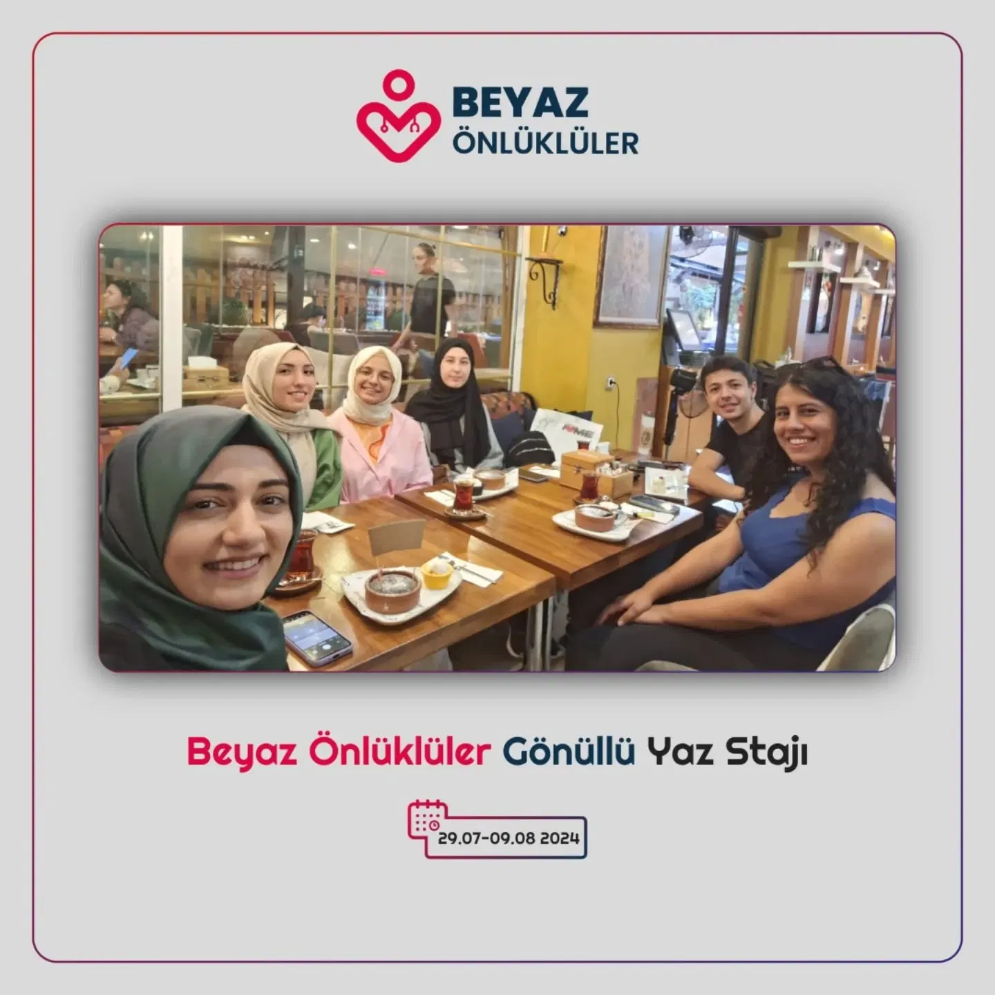 Beyaz Önlüklüler Gönüllü Yaz Stajı Programı arşivinden 4. fotoğraf.