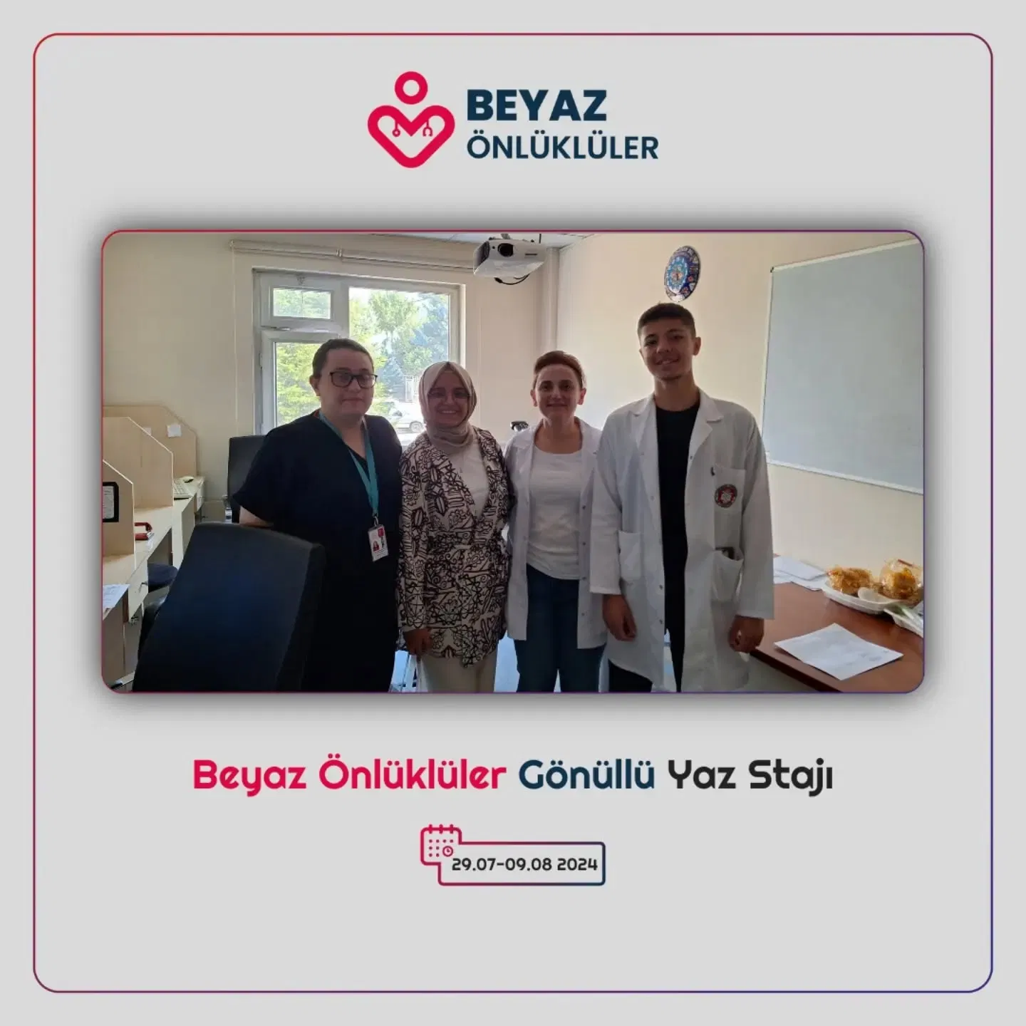 Beyaz Önlüklüler Gönüllü Yaz Stajı Programı arşivinden 6. fotoğraf.
