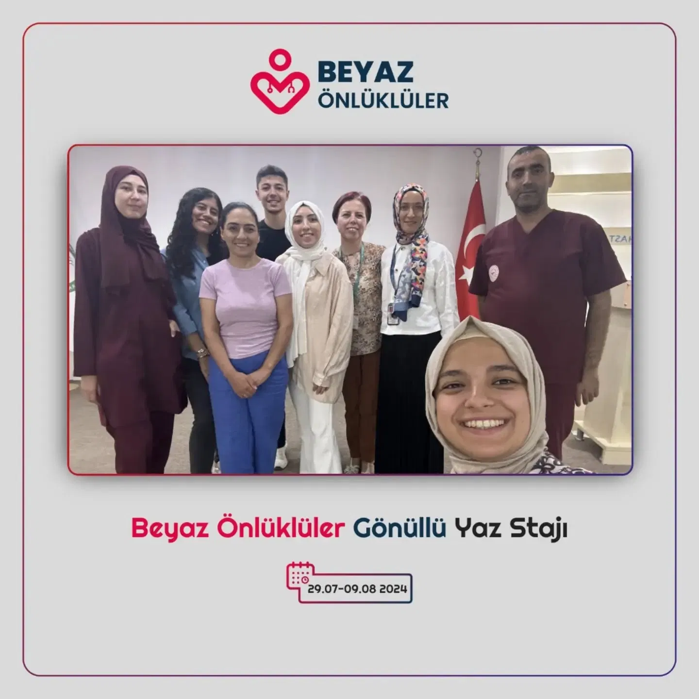 Beyaz Önlüklüler Gönüllü Yaz Stajı Programı arşivinden 8. fotoğraf.