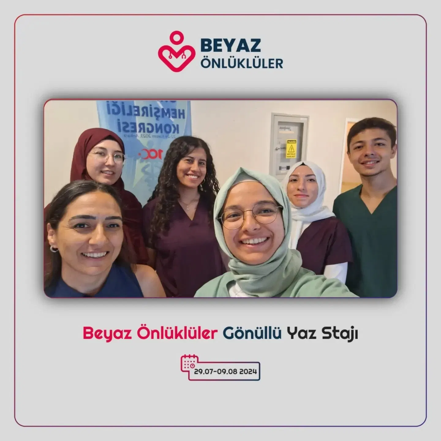 Beyaz Önlüklüler Gönüllü Yaz Stajı Programı arşivinden 12. fotoğraf.
