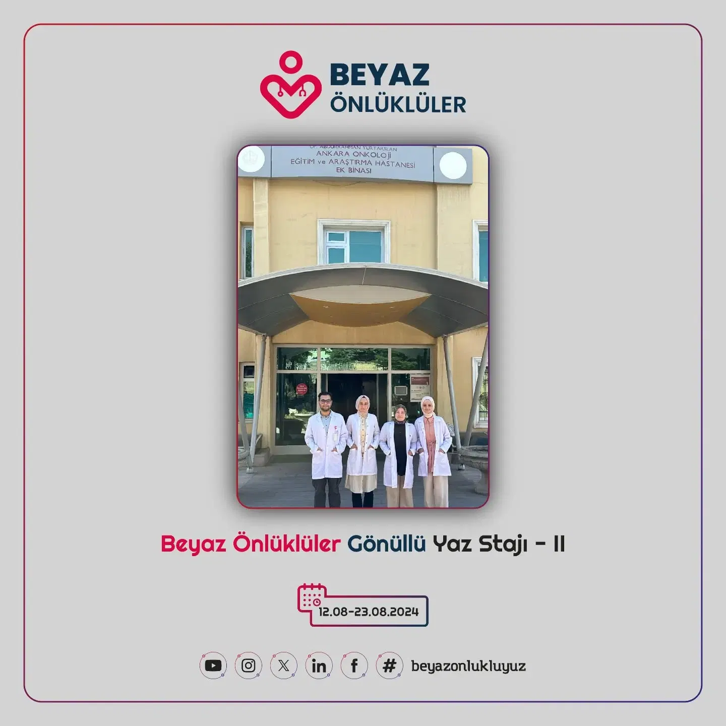 Beyaz Önlüklüler Gönüllü Yaz Stajı Programı arşivinden 17. fotoğraf.