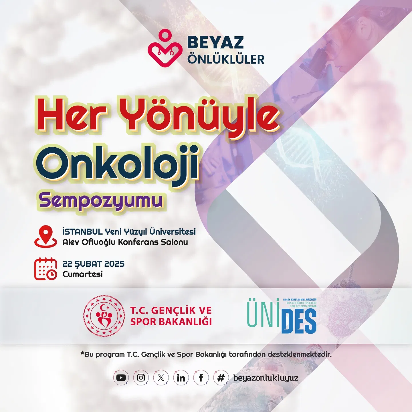 Her Yönüyle Onkoloji Sempozyumu arşivinden seçilen kapak görseli.