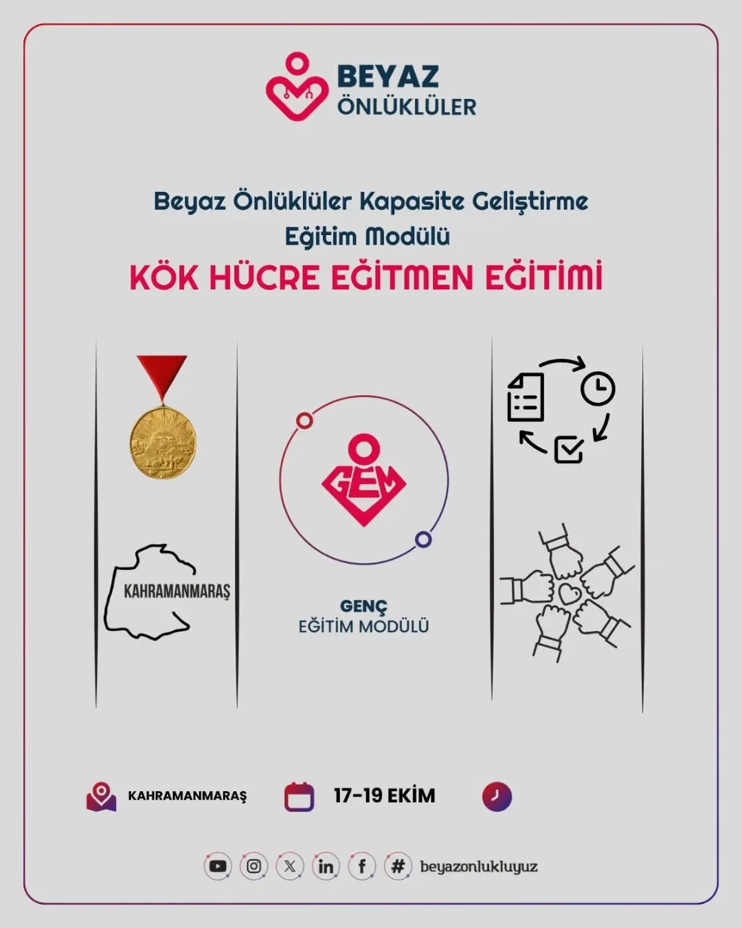 Kök Hücre Eğitmen Eğitimi arşivinden seçilen kapak görseli.
