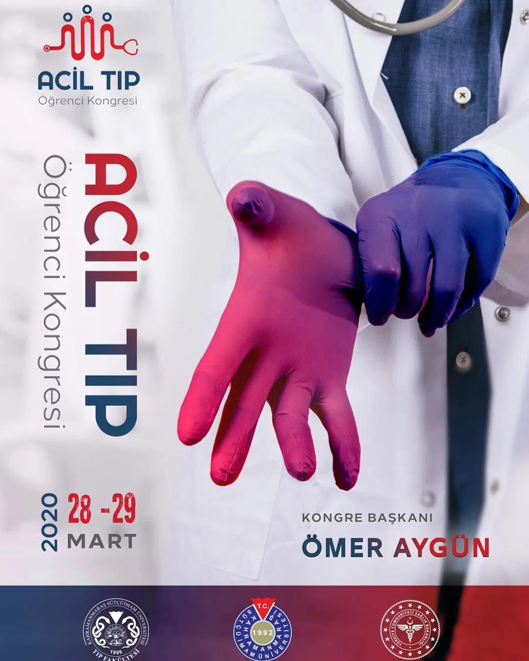 KSÜ Acil Tıp Öğrenci Kongresi arşivinden seçilen kapak görseli.