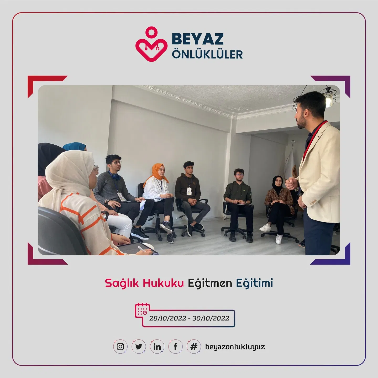 Sağlık Hukuku Eğitmen Eğitimi arşivinden seçilen kapak görseli.