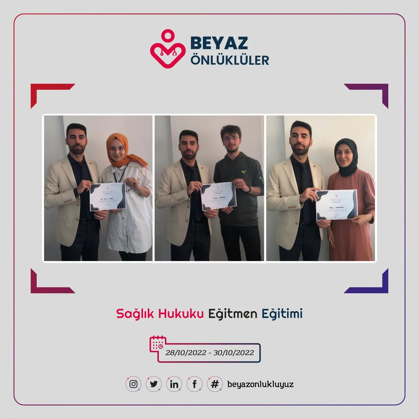 Sağlık Hukuku Eğitmen Eğitimi arşivinden 2. fotoğraf.