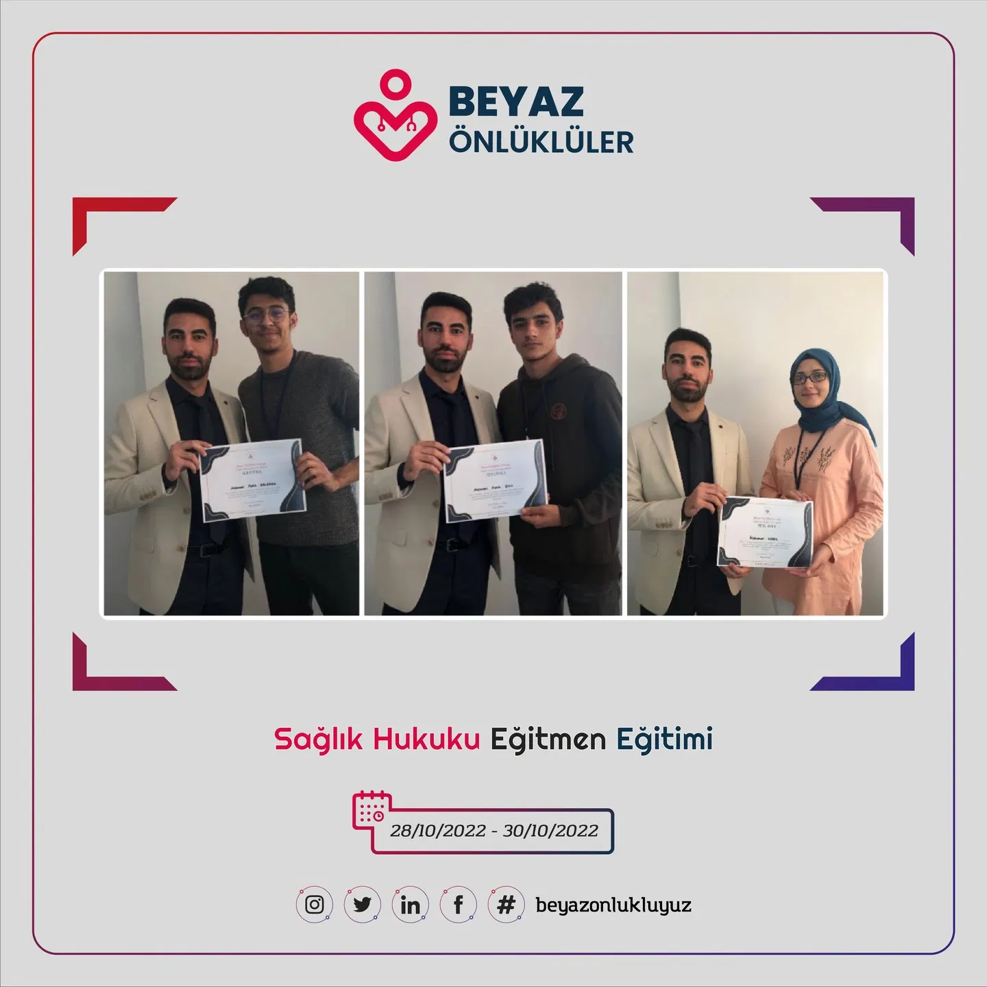 Sağlık Hukuku Eğitmen Eğitimi arşivinden 3. fotoğraf.