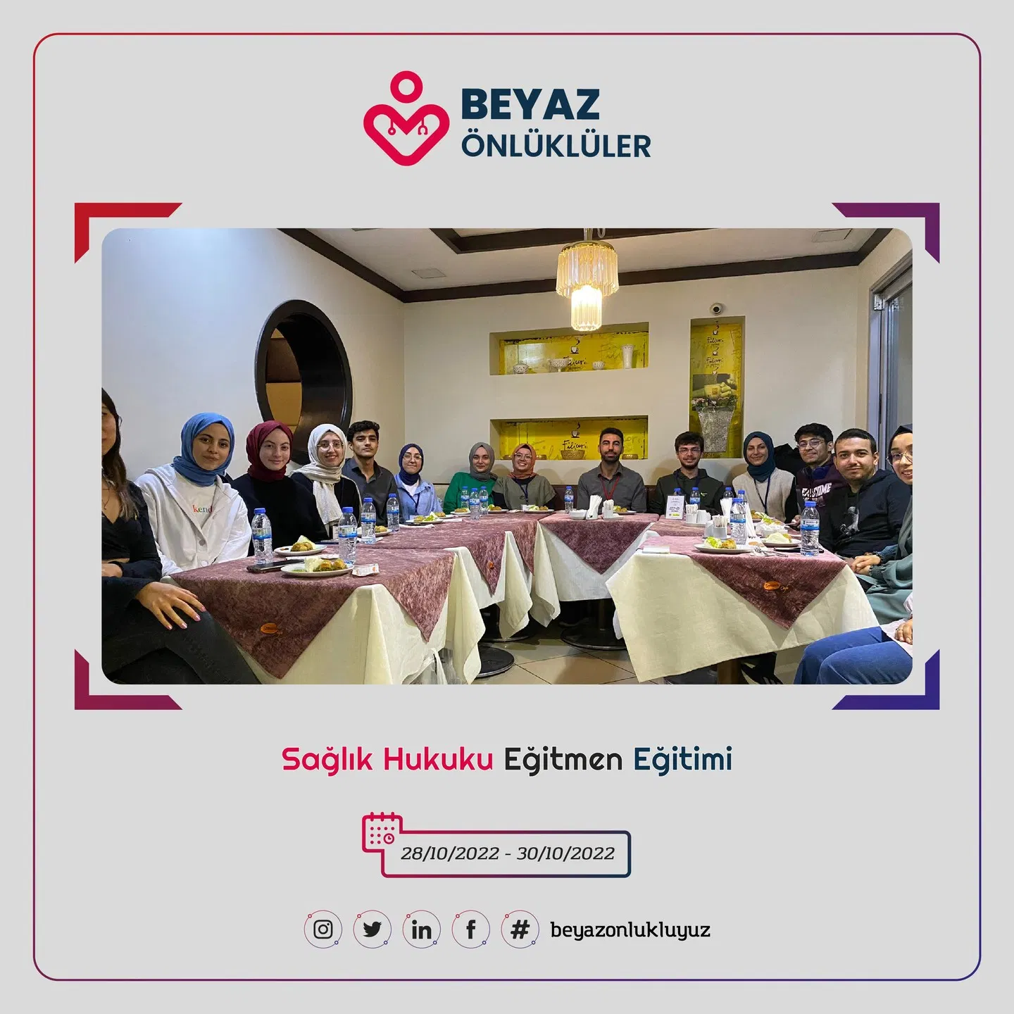 Sağlık Hukuku Eğitmen Eğitimi arşivinden 8. fotoğraf.