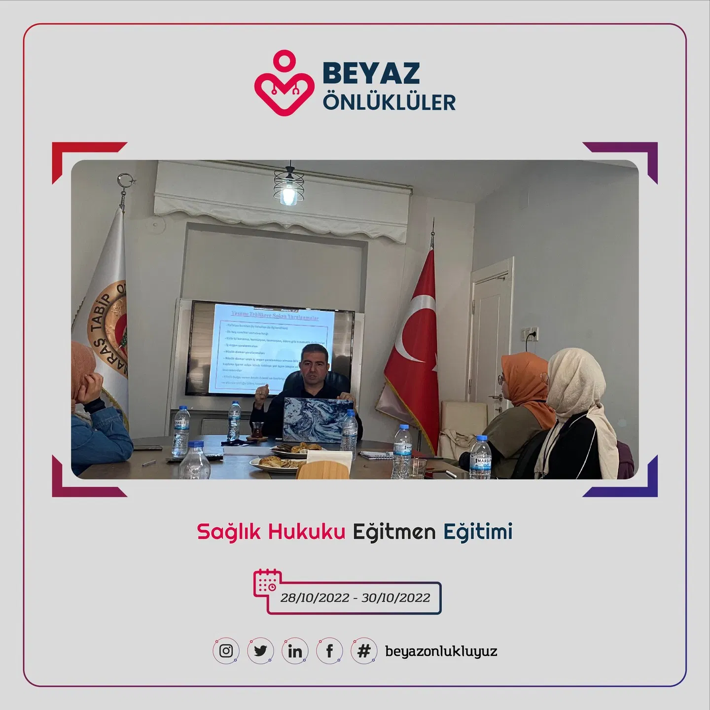 Sağlık Hukuku Eğitmen Eğitimi arşivinden 9. fotoğraf.