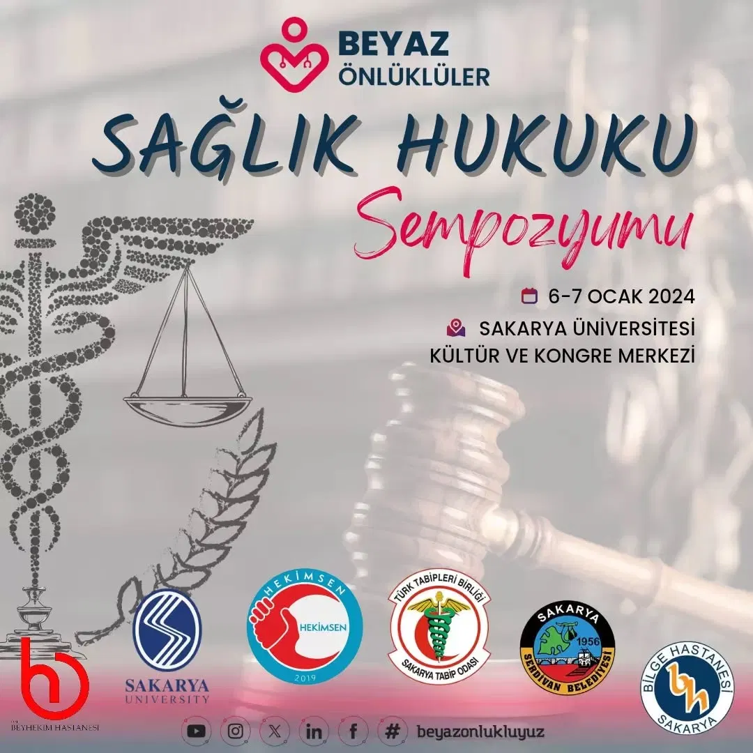 Sağlık Hukuku Sempozyumu arşivinden seçilen kapak görseli.